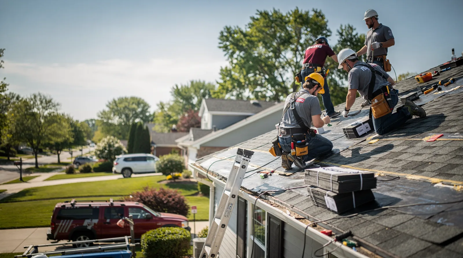 Roof Repair in Granville, IL around you